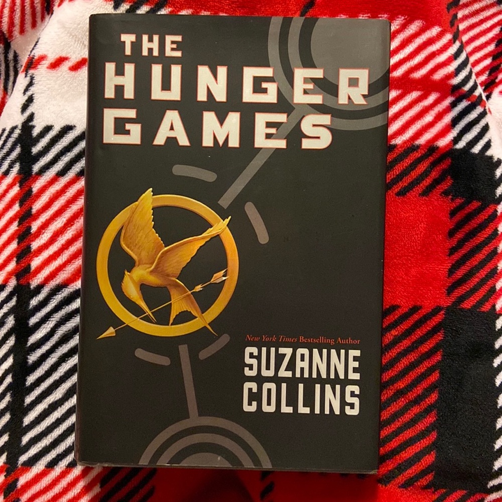 THE HUNGER GAMES Hardback Book by Suzanne Collins